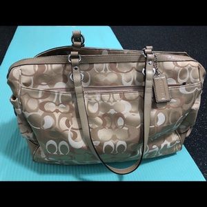 Coach diaper bag